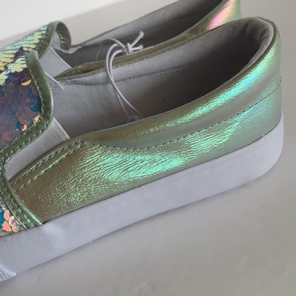 Cat & Jack Mermaid Slip On Shoes - Picture 4 of 13